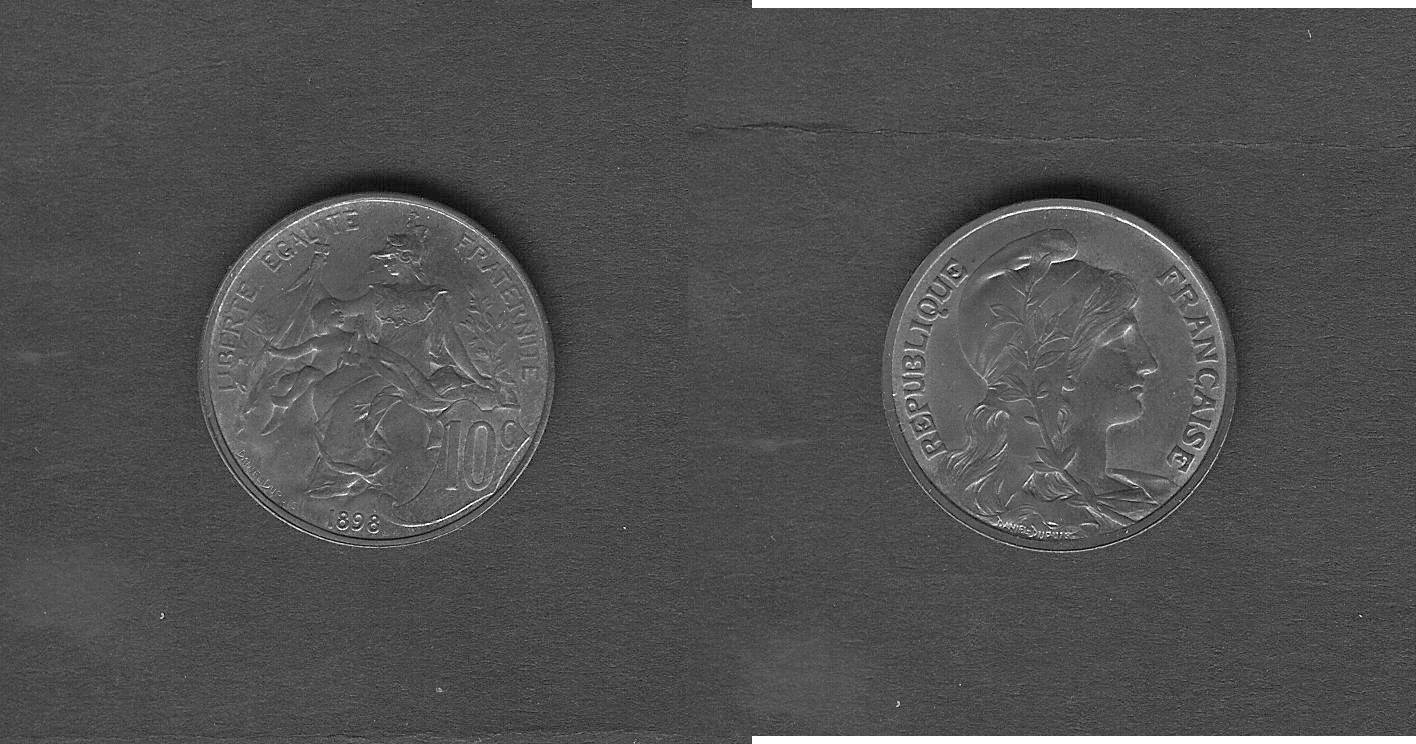 10 centimes Daniel-Dupuis 1898 SPL+